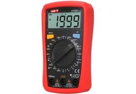 UT33C+ Multímetro Digital 600V 10A 20MOhm Temperatura UNI-T