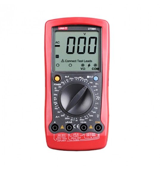 UT58A Multmetro Digital 1000V 20A 200MOhm UNI-T