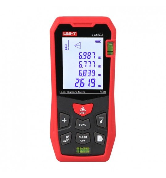 LM50A Medidor de Distncias Digital C/ Laser 50m UNI-T