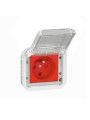 069553L Legrand 2P+T F/B A Det Gris Compo
