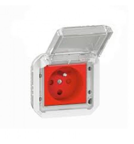 069553L Legrand 2P+T F/B A Det Gris Compo