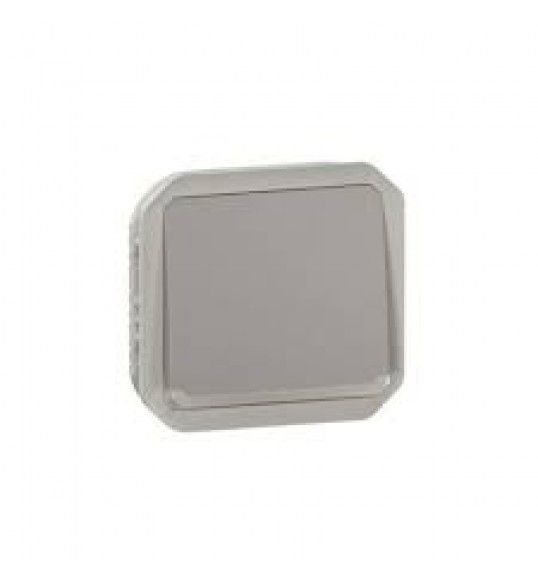 069542L Legrand Plexo-COMP BOTAO NA LUMIN. CINZE