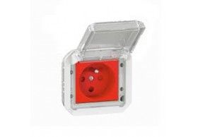 069553L Legrand 2P+T F/B A Det Gris Compo