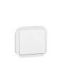069630L Plexo New Einsatz Taster 10 A, Steckklemmen (SL), IP 55, IK 08, Ultrawei?