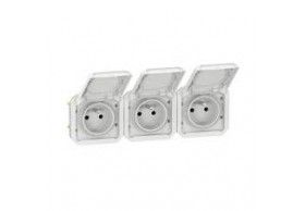 069644L Legrand 3X2P+T F/B Hor Blanc Compo