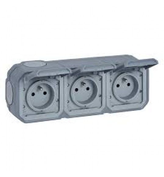 069763L Legrand Plexo-MBL SAL 3 X 2P+T /F/B) CNZ