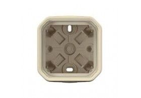 069863L Plexo New 1-fach Gehuse in der Farbe: Beige