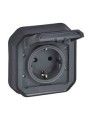 069859L Legrand Plexo New FRUP Schutzkontakt-Steckdose, Schraubklemmen, EB, IP44 IK08, Anthrazit 069859L Legrand Plexo New FRUP Schutzkontakt-Steckdose, Schraubklemmen, EB, IP44 IK08, Anthrazit