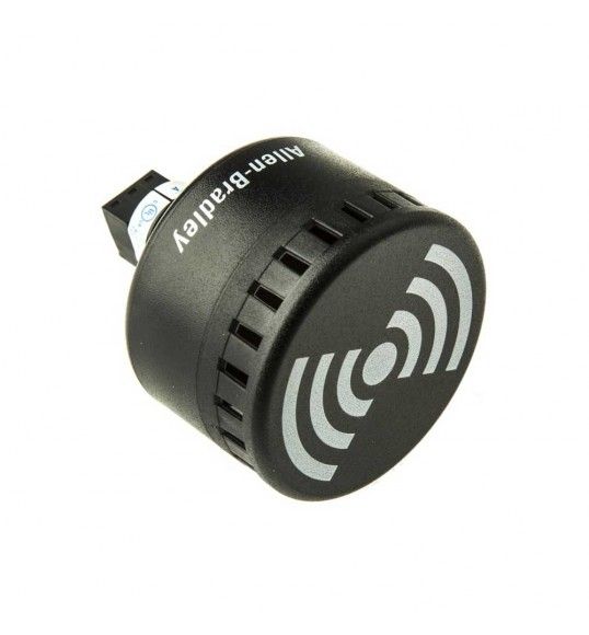 855P-B30LE22 Sinalizador sonoro 65mm 12-24VAC-DC preto