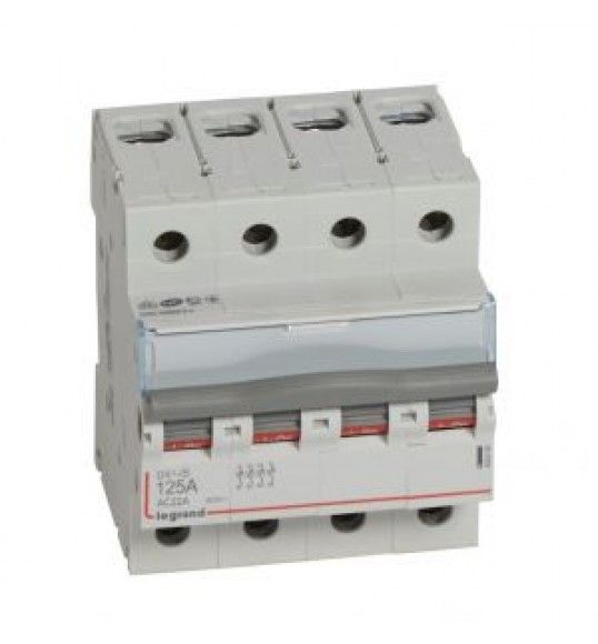 406490 INTERRUPTOR DX3 IS 4P 125A