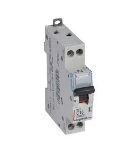 407728 Circuit breaker DX3 1P+N C16 6000A / 10KA