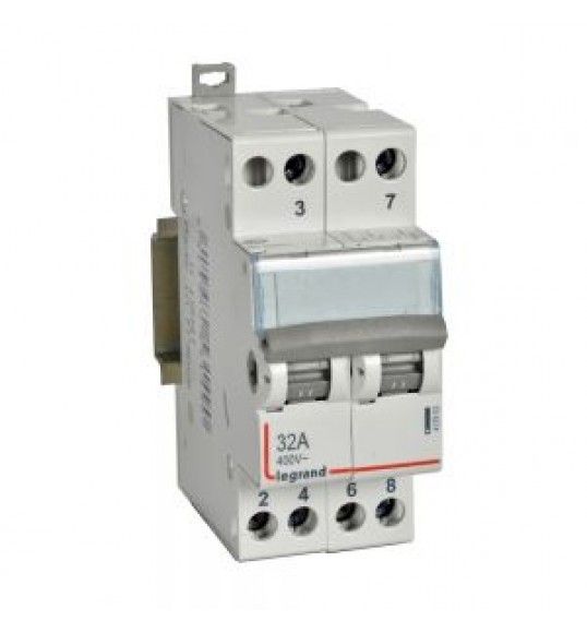 412903 Changeover switch - double 2-way with centre point- 4