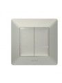 752387 Valena Life with NETATMO Double switch - Wireless Alu