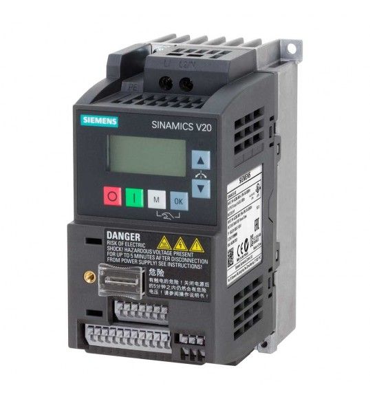 6SL3210-5BB15-5BV1 Siemens SINAMICS V20 200-240V 0.55kw