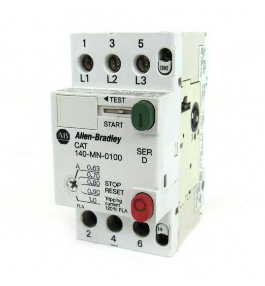 140-MN-0100 Motor protetion circuit breaker Allen Bradley