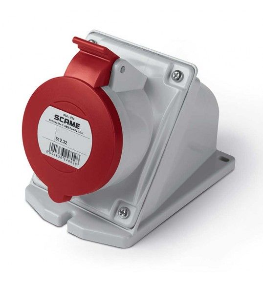 512.3256 TOMADA FMEA MURAL OPTIMA 32A 3PT 6h 380-415V