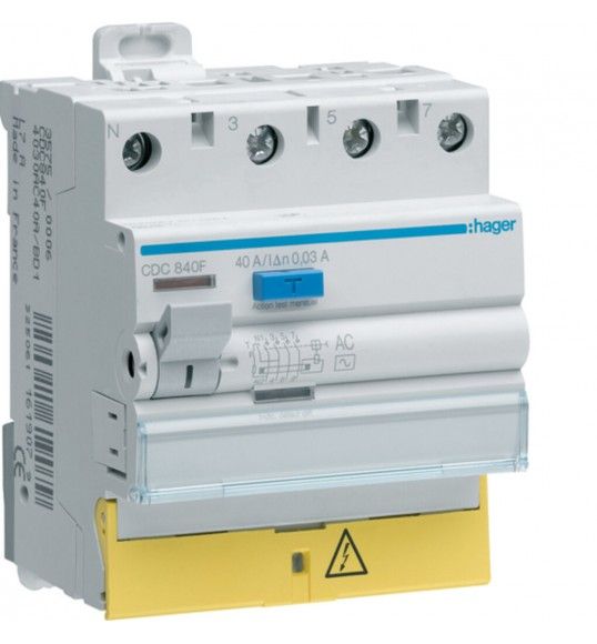 CFC840F RCCB 3P+N 40A 300mA AC