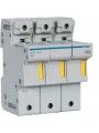 LR603 Hager PORTAFUSIB. NONACC. 14X51 3P 4.5M LR603 Hager PORTAFUSIB. NONACC. 14X51 3P 4.5M