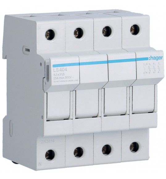 LS404 Fuse Carrier 3P+N 25A L31 4M