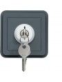 WNA035 cubyko - Switch with key 2 positions, grey WNA035 cubyko - Switch with key 2 positions, grey