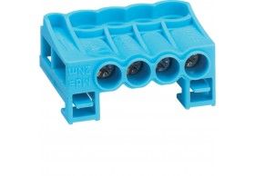 KN04N Borne para neutro 4x25mm 90A 630V