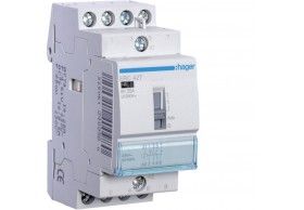 ERC427 Hager Contacteur cde manu 25A, 2F+2O, 230V