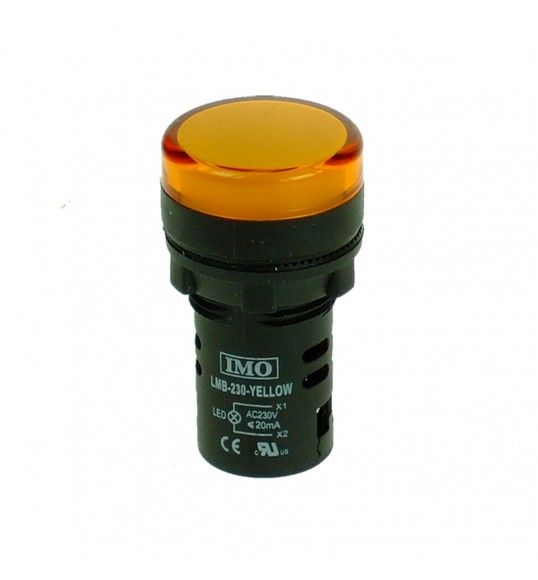LMB-230-YELLOW IMO Sinalizador Led 230VAC Amarelo