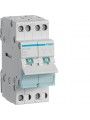 SFT225 Hager Conmut. mod., 2P,25A,comn arriba,I-0-II