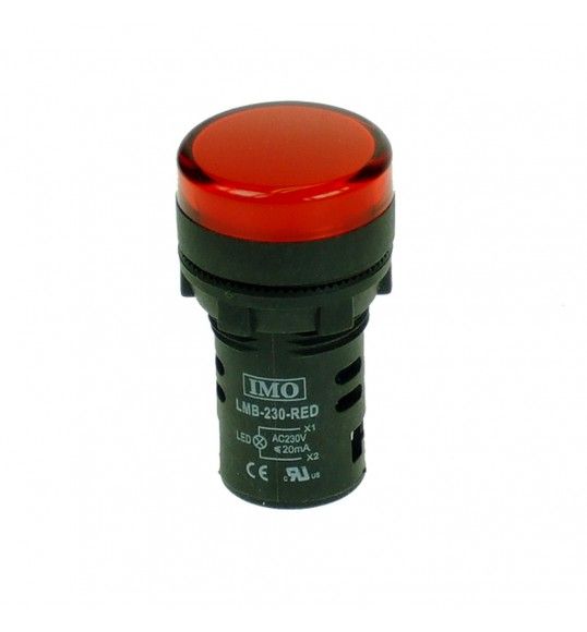 LMB-230-RED IMO Sinalizador Led 230VAC vermelho