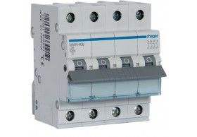 MWN406 Circuit breaker 4P 6A C 3KA