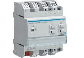 TXA604D Hager MOD.KNX TP 4 OUT 16A AC1 230V C-LOAD 4M