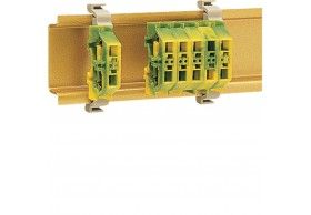 K89200 Mini DIN rail terminal 2,5mm, green