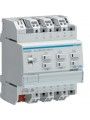 TXA606D Hager MOD.KNX TP 6 OUT 16A AC1 230V C-LOAD 4M