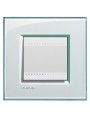 LNA4802KA Cover plate 2 M Aquamarine Living Light Bticinio