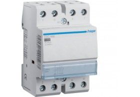 ESC466 Hager Contactor, 63A, 3NA+1NC, 230V