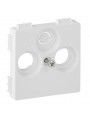 754800 Valena Life Abdeckung fr TV+R-SAT (30mm Hirschmann). Farbe: Ultrawei