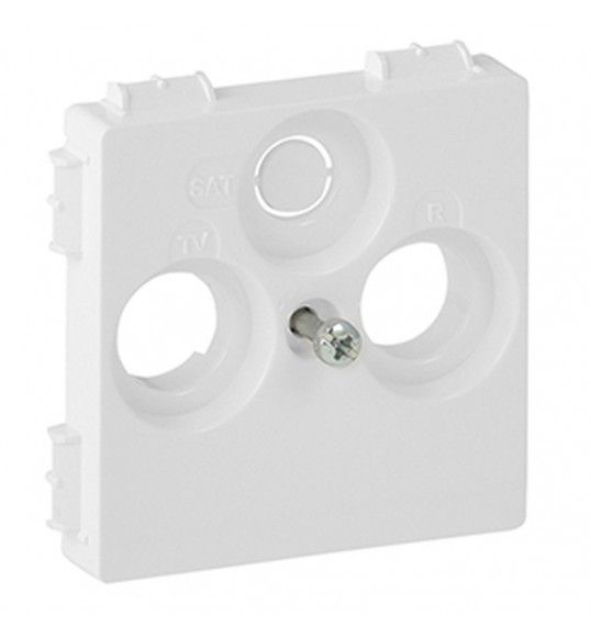 754800 Valena Life Abdeckung fr TV+R-SAT (30mm Hirschmann). Farbe: Ultrawei