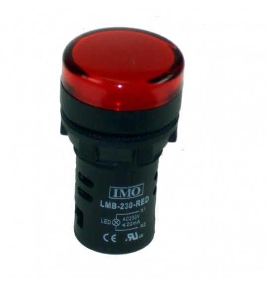 LMB-24-RED IMO Sinalizador vermelho led 24VAC