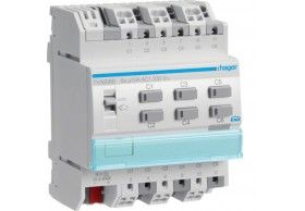 TYA606B Actuador bin./est. 8 canais 10A KNX-S