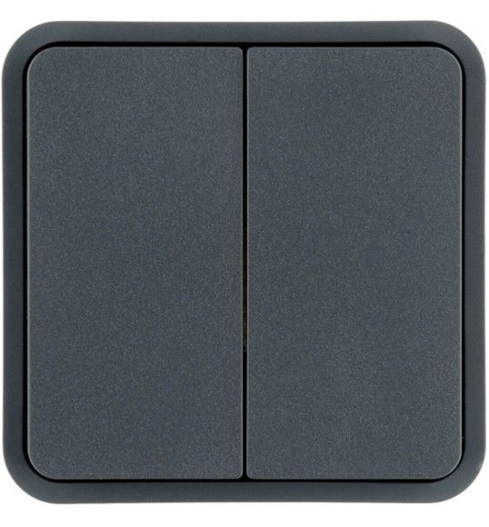 WNT944 Rocker 2x Cubyko KNX, grey