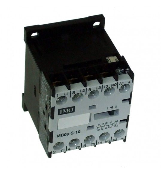MB09-S-1024 Mini contactor 3 pole, 4kW, 9A AC3, 1NO auxiliar