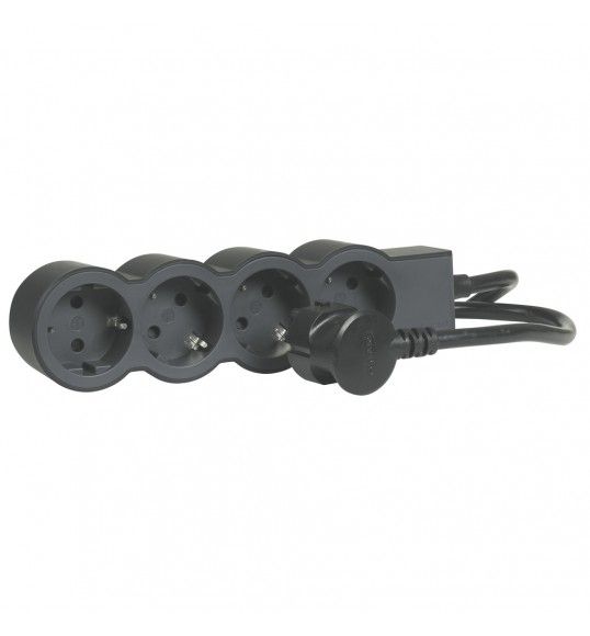 694562 BLOCO 4X2P+T (3M) PRETO