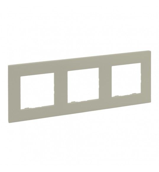 864673 Niloe Step 3-Fach Rahmen Sand