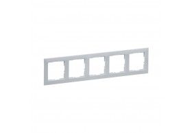 721515 Legrand Quadro quintuplo alum�nio New Suno