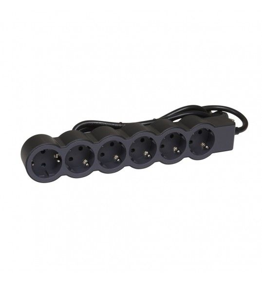 694558 BLOCO 6X2P+T (1,5M) PRETO