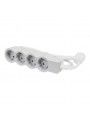 694561 BLOCO 4X2P+T (3M) BRANCO/CINZENTO