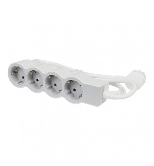 694569 BLOCO 4X2P+T (5M) BRANCO/CINZENTO