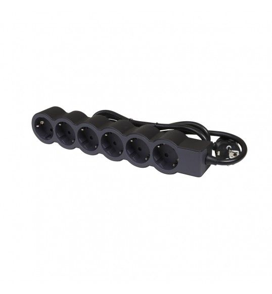 694558 BLOCO 6X2P+T (1,5M) PRETO