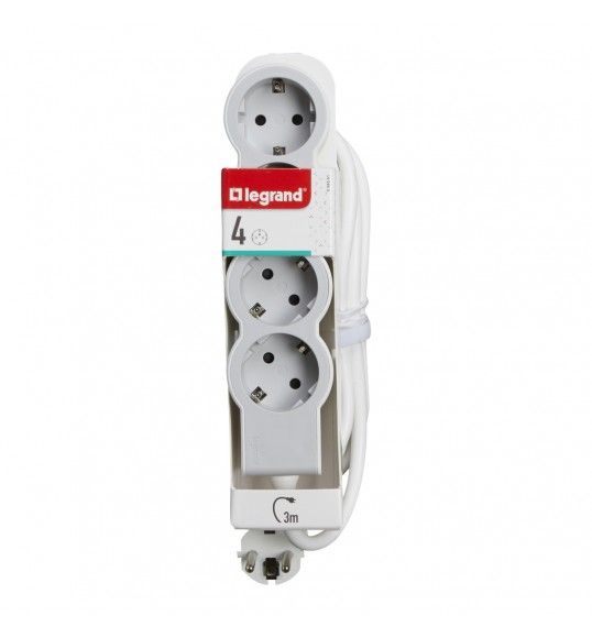 694561 BLOCO 4X2P+T (3M) BRANCO/CINZENTO