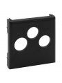 864557 Niloe step cover plate tv-r-sat black